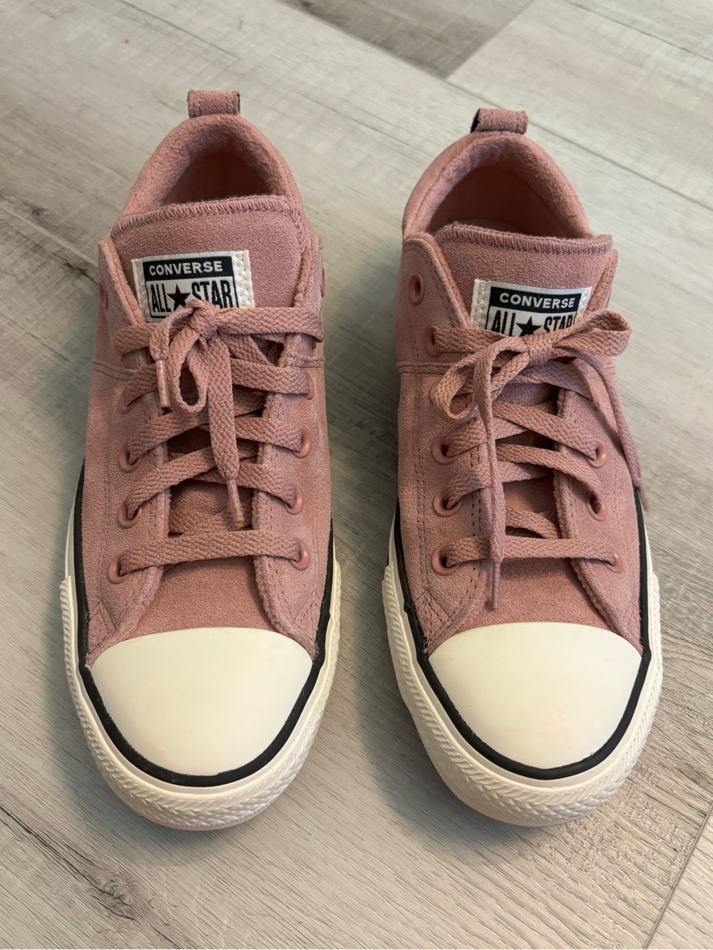 Converse Chuck Taylor Madison Women’s  Suede Pink Sneakers 9.5 A08715C - Picture 8 of 11